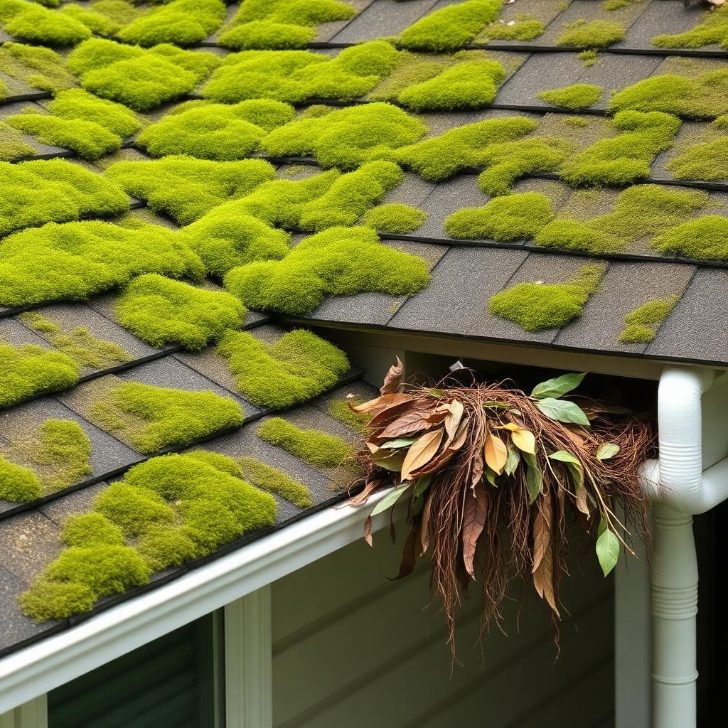 Roof Moss Control